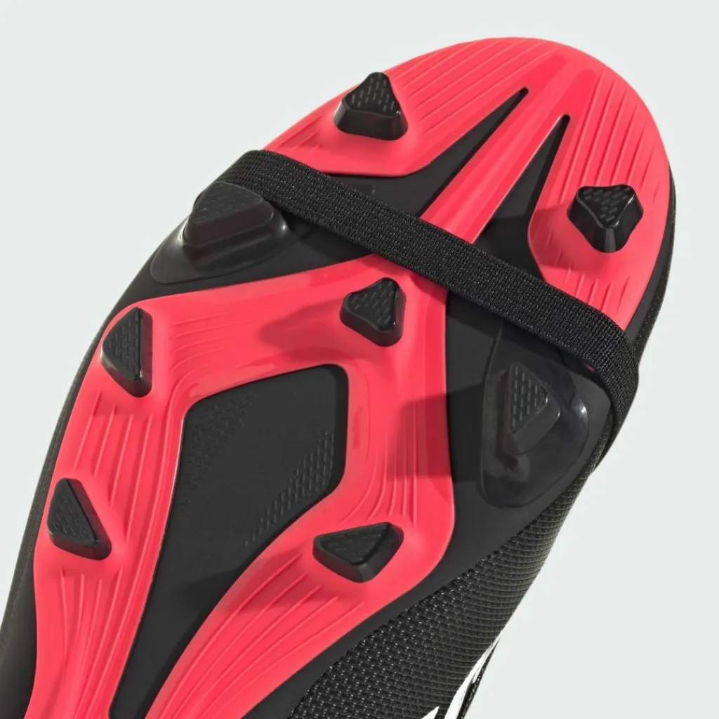 adidas Fußballschuhe|Fußballschuhe<· PREDATOR CLUB Fußballschuh, Core Black / Cloud White / Lucid Red