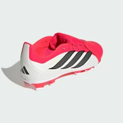 adidas Fußballschuhe<· PREDATOR CLUB Fold-Over Tongue Firm Lucid Red / Core Black / Cloud White