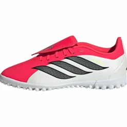 adidas Fußballschuhe<· PREDATOR CLUB Fold-Over Tongue Turf Lucid Red / Core Black / Cloud White