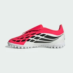 adidas Fußballschuhe<· PREDATOR CLUB Fold-Over Tongue Turf Lucid Red / Core Black / Cloud White