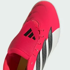 adidas Fußballschuhe<· PREDATOR CLUB Fold-Over Tongue Turf Lucid Red / Core Black / Cloud White
