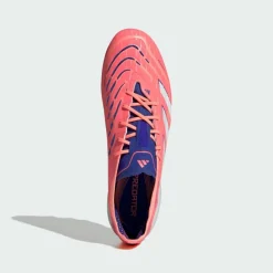 adidas Fußballschuhe<· Predator Elite Fußballschuh, Kunstrasen Signal Coral / Cloud White / Beam Orange
