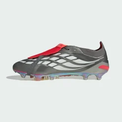 adidas Fußballschuhe<· Predator Elite Fußballschuh, Iron Metallic / Cloud White / Lucid Red