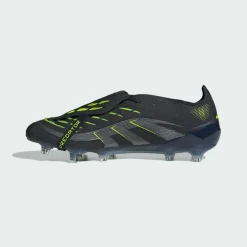 adidas Fußball|Fußballschuhe<· Predator Elite umschlagbare Zunge feste Core Black / Carbon / Lucid Lemon