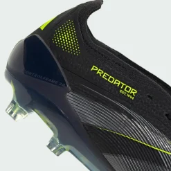 adidas Fußball|Fußballschuhe<· Predator Elite umschlagbare Zunge feste Core Black / Carbon / Lucid Lemon