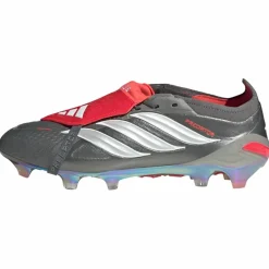 adidas Fußballschuhe|Fußballschuhe<· PREDATOR ELITE Fußballschuh mit Iron Metallic / Cloud White / Lucid Red