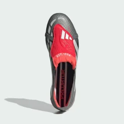 adidas Fußballschuhe|Fußballschuhe<· PREDATOR ELITE Fußballschuh mit Iron Metallic / Cloud White / Lucid Red