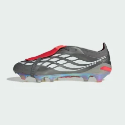 adidas Fußballschuhe|Fußballschuhe<· PREDATOR ELITE Fußballschuh mit Iron Metallic / Cloud White / Lucid Red