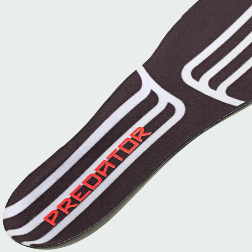adidas Fußballschuhe|Fußballschuhe<· PREDATOR ELITE Fußballschuh mit Iron Metallic / Cloud White / Lucid Red