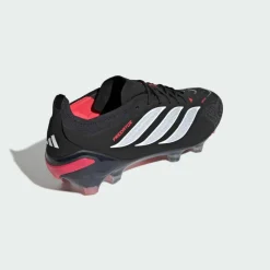 adidas Fußballschuhe|Fußball<· Predator Elite Fußballschuh, feste Böden Core Black / Cloud White / Lucid Red