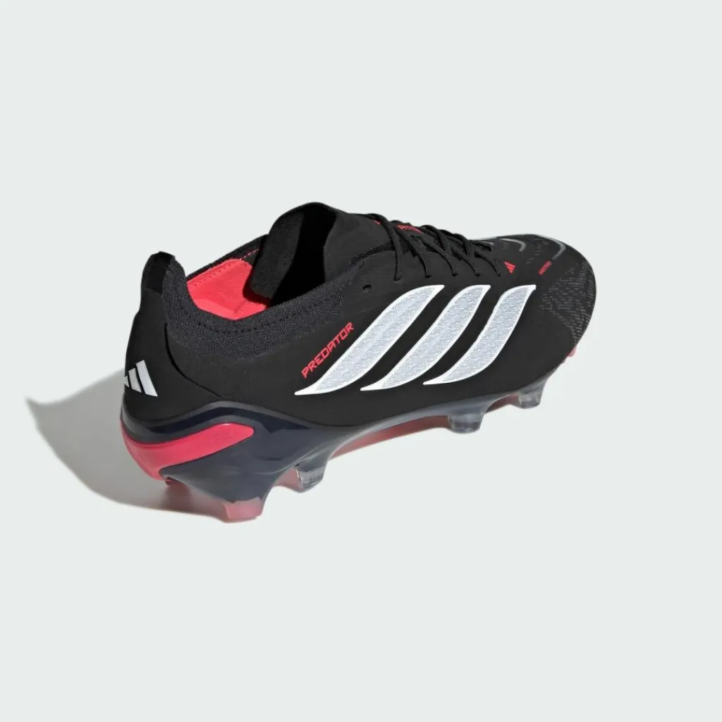 adidas Fußballschuhe|Fußball<· Predator Elite Fußballschuh, feste Böden Core Black / Cloud White / Lucid Red