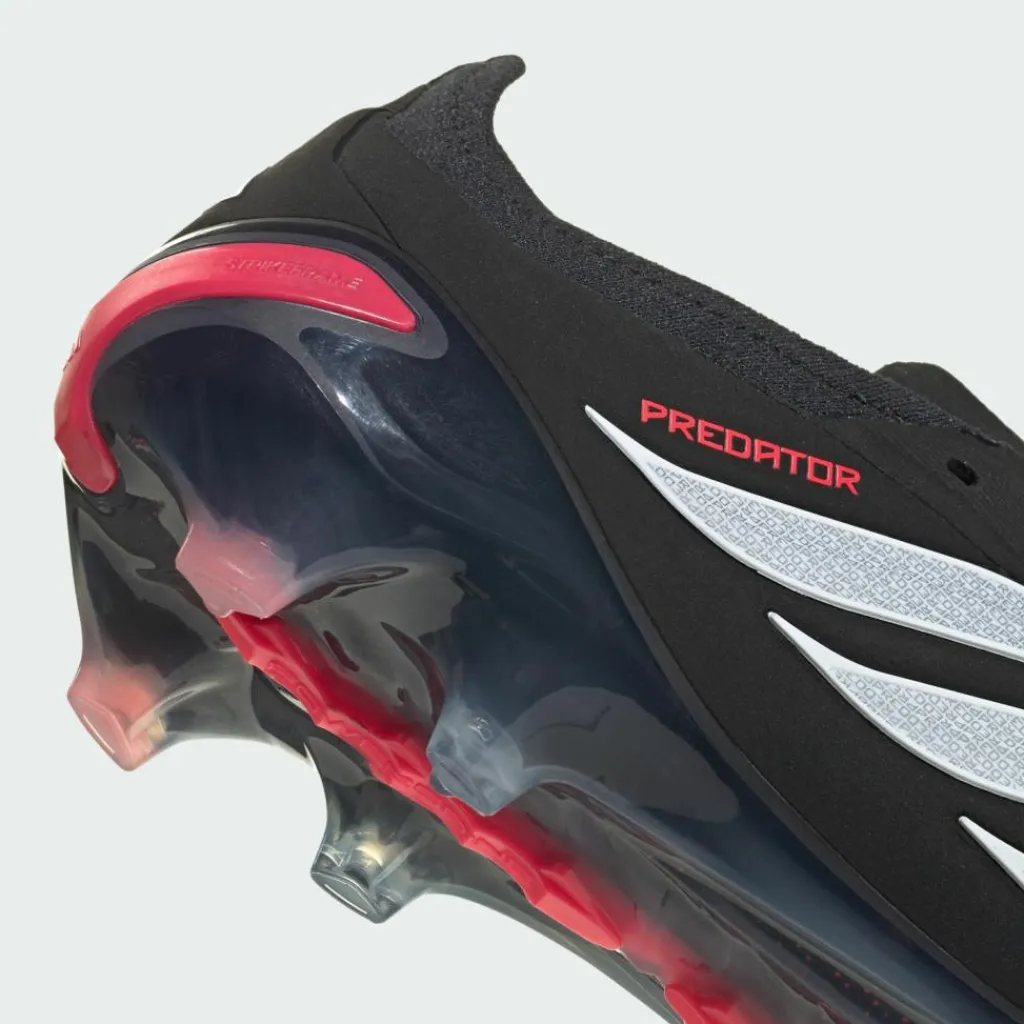 adidas Fußballschuhe|Fußball<· Predator Elite Fußballschuh, feste Böden Core Black / Cloud White / Lucid Red
