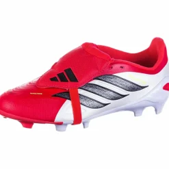 adidas Fußball|Fußball<· PREDATOR LEAGUE FT FG J lucid red-core black-ftwr white
