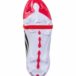 adidas Fußball|Fußball<· PREDATOR LEAGUE FT FG J lucid red-core black-ftwr white