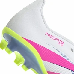 adidas Fußballschuhe<· PREDATOR LEAGUE FT FG J ftwr white-lucid pink-lucid lemon