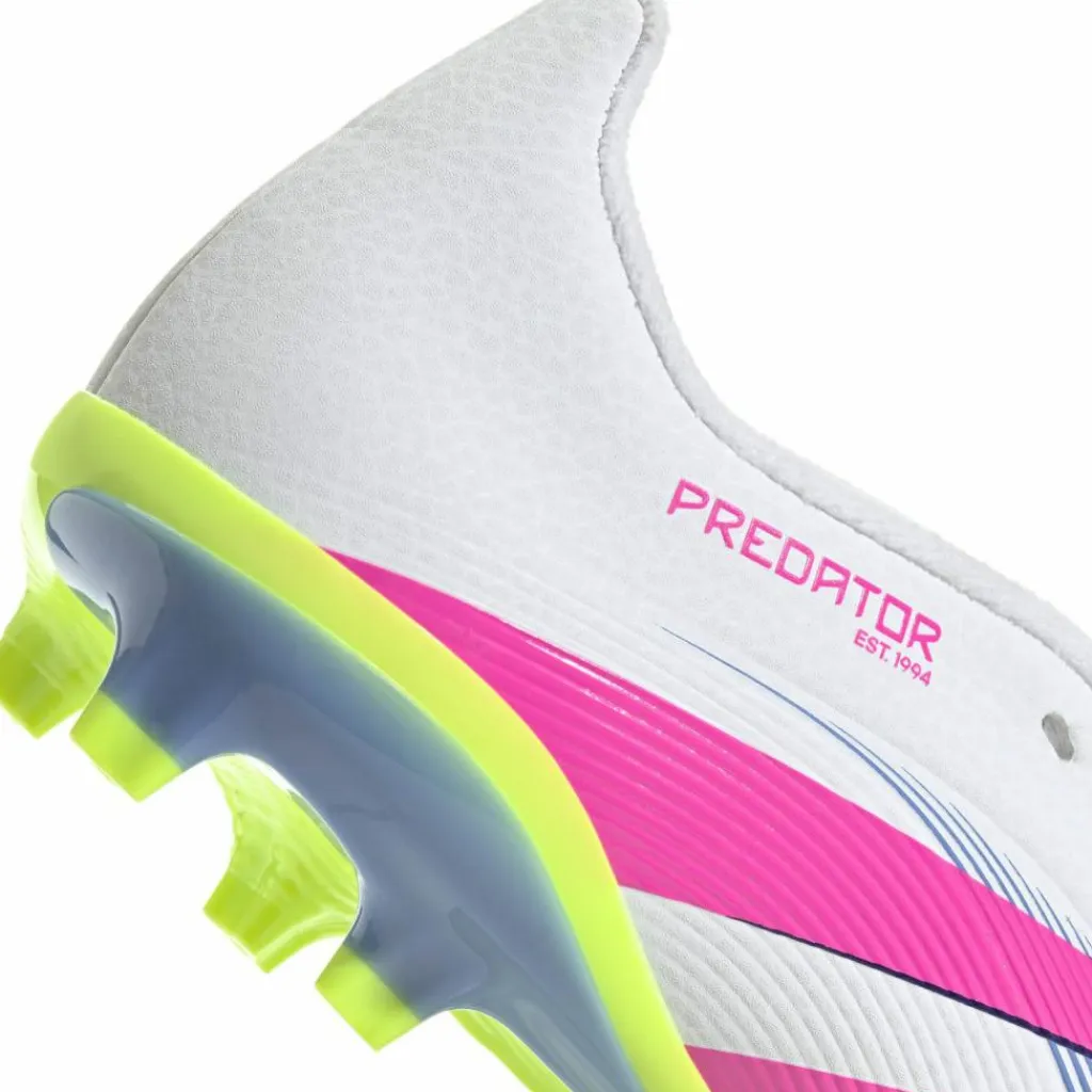 adidas Fußballschuhe<· PREDATOR LEAGUE FT FG J ftwr white-lucid pink-lucid lemon