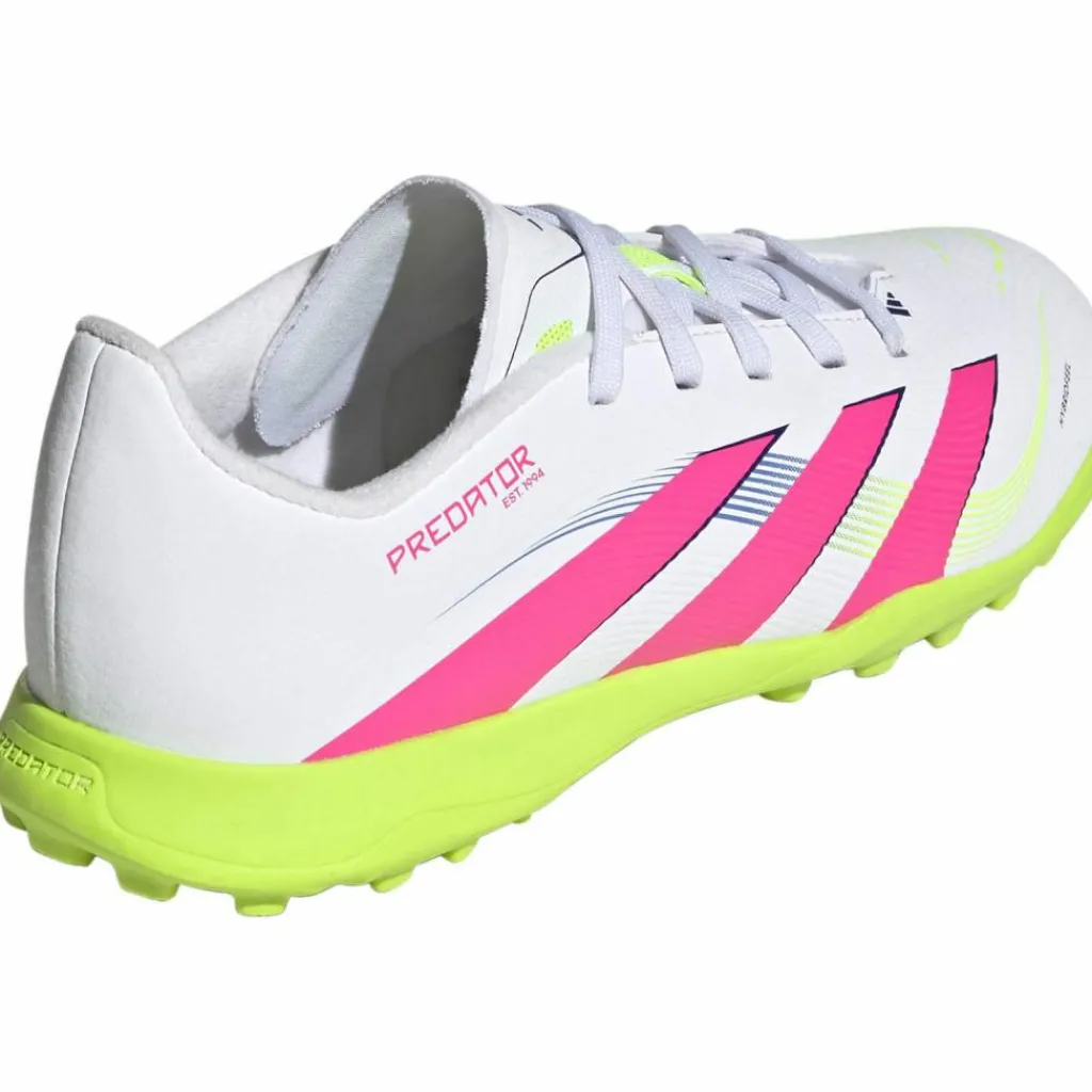 adidas Fußballschuhe<· PREDATOR LEAGUE TF J ftwr white-lucid pink-lucid lemon