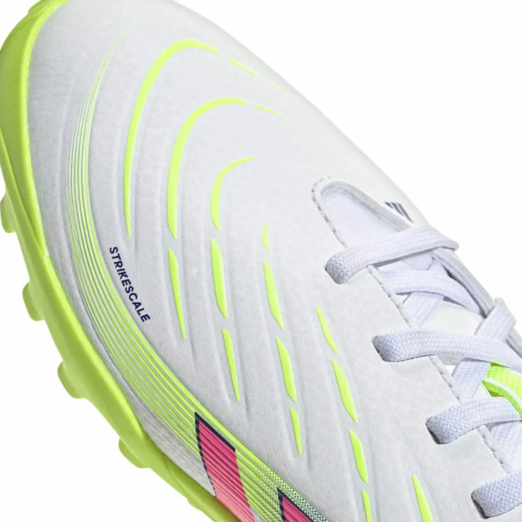 adidas Fußballschuhe<· PREDATOR LEAGUE TF J ftwr white-lucid pink-lucid lemon