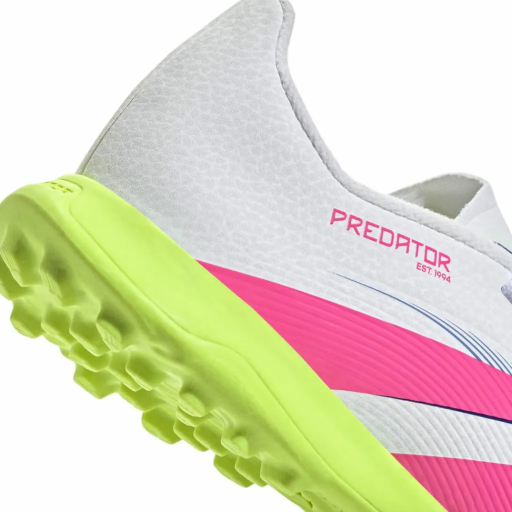 adidas Fußballschuhe<· PREDATOR LEAGUE TF J ftwr white-lucid pink-lucid lemon