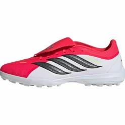 adidas Fußballschuhe|Fußballschuhe<· PREDATOR LEAGUE Fold-Over Tongue Turf Lucid Red / Core Black / Cloud White
