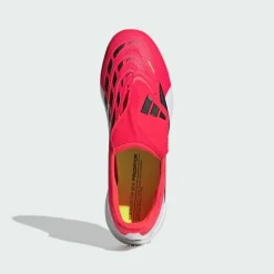 adidas Fußballschuhe|Fußballschuhe<· PREDATOR LEAGUE Fold-Over Tongue Turf Lucid Red / Core Black / Cloud White