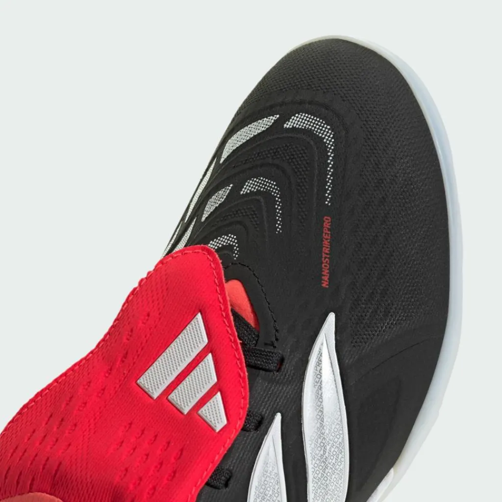 adidas Fußballschuhe|Fußballschuhe<· PREDATOR PRO Fußballschuh, Rollrasen, Core Black / Cloud White / Lucid Red