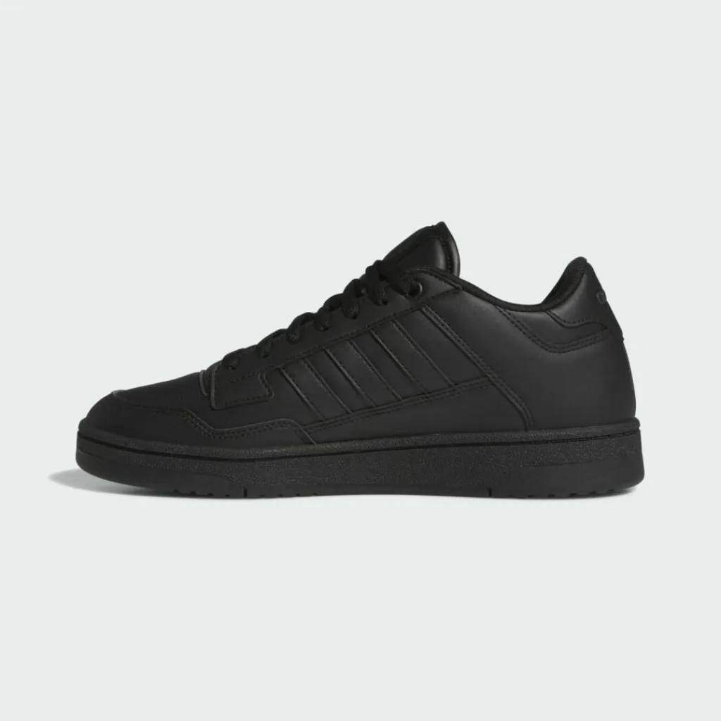 adidas Sneaker|Sneaker<· RAPID COURT LOW Schuh Core Black / Core Black / Carbon