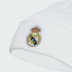 adidas Kopfbedeckungen|Fußball<· Real Madrid Beanie White / Light Solid Grey