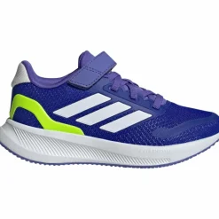 adidas Laufen|Laufschuhe<· RUNFALCON 5 EL C lucid blue-ftwr white-cobalt blue