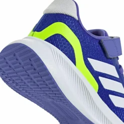 adidas Laufen|Laufschuhe<· RUNFALCON 5 EL C lucid blue-ftwr white-cobalt blue