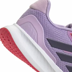 adidas Laufen|Laufschuhe<· Runfalcon 5 Jr powder plum-aurora plum-lucid red