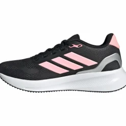 adidas Laufen|Laufschuhe<· Runfalcon 5 Jr core black-pink spark-silver met