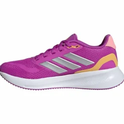 adidas Laufen|Laufschuhe<· Runfalcon 5 Schuh Purple Burst / Silver Metallic / Semi Spark