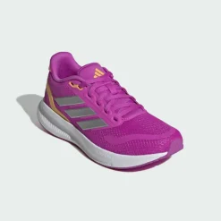 adidas Laufen|Laufschuhe<· Runfalcon 5 Schuh Purple Burst / Silver Metallic / Semi Spark