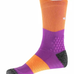 adidas Laufen|Socken<· RUNxBOOST Sock purbur-luor-white