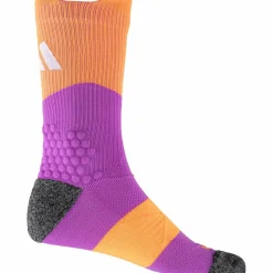 adidas Laufen|Socken<· RUNxBOOST Sock purbur-luor-white