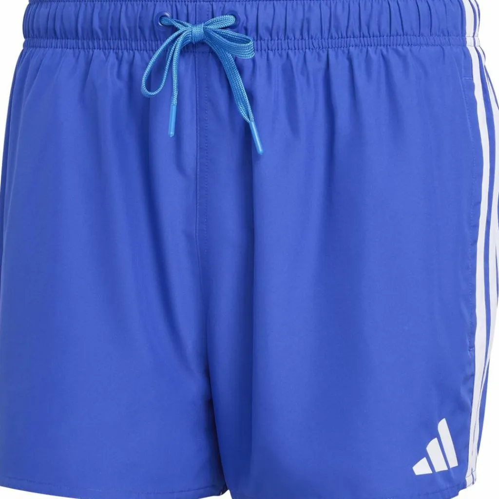 adidas Schwimmen<· 3S BLD SH 3IN semi lucid blue-white