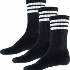 adidas Socken<· 3S ESS C CRW 3P black-white-white
