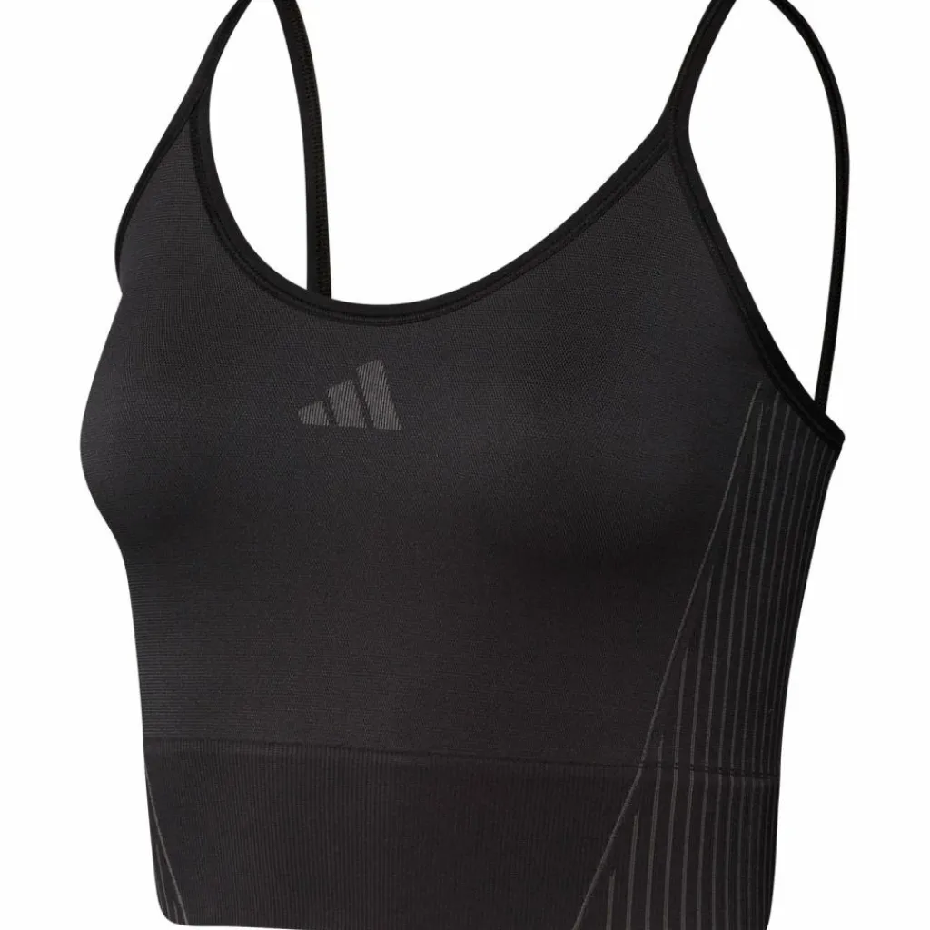 adidas Tops & Tanks<· SEAMLESS BRANDED black-grey six