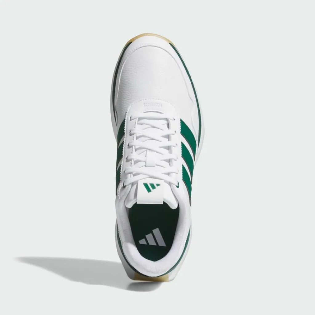 adidas Multifunktionsschuhe<· S2G 26 LEATHER SPIKELESS GOLFSCHUH Cloud White / Collegiate Green / Gum