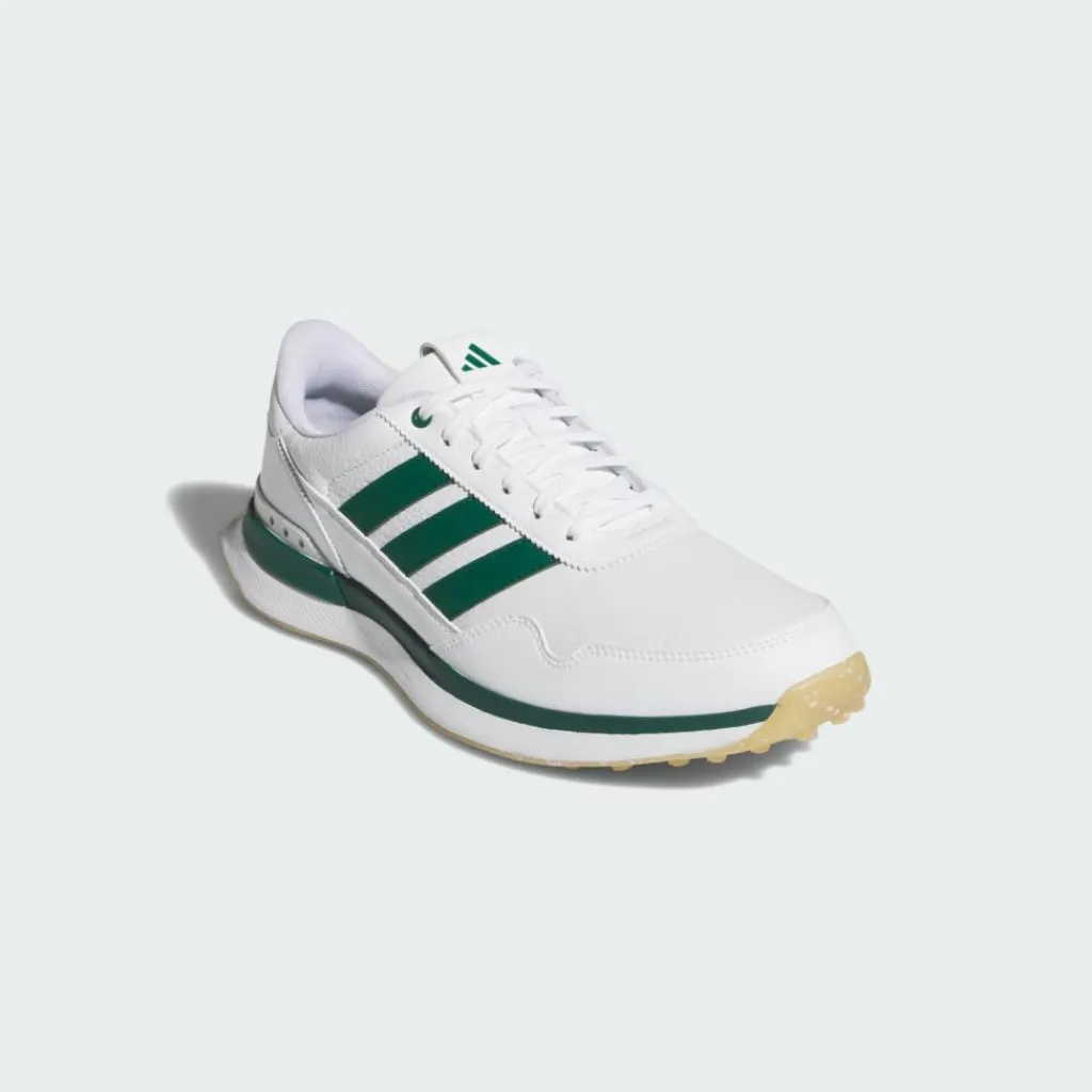 adidas Multifunktionsschuhe<· S2G 26 LEATHER SPIKELESS GOLFSCHUH Cloud White / Collegiate Green / Gum