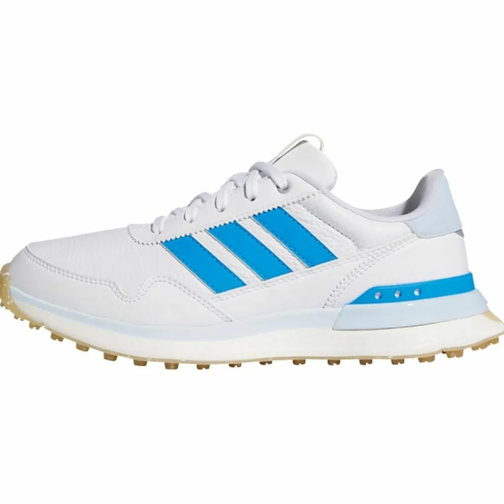 adidas Multifunktionsschuhe<· S2G 26 Leather Spikeless Golfschuh Cloud White / Lucid Ray Blue / Crystal Sky