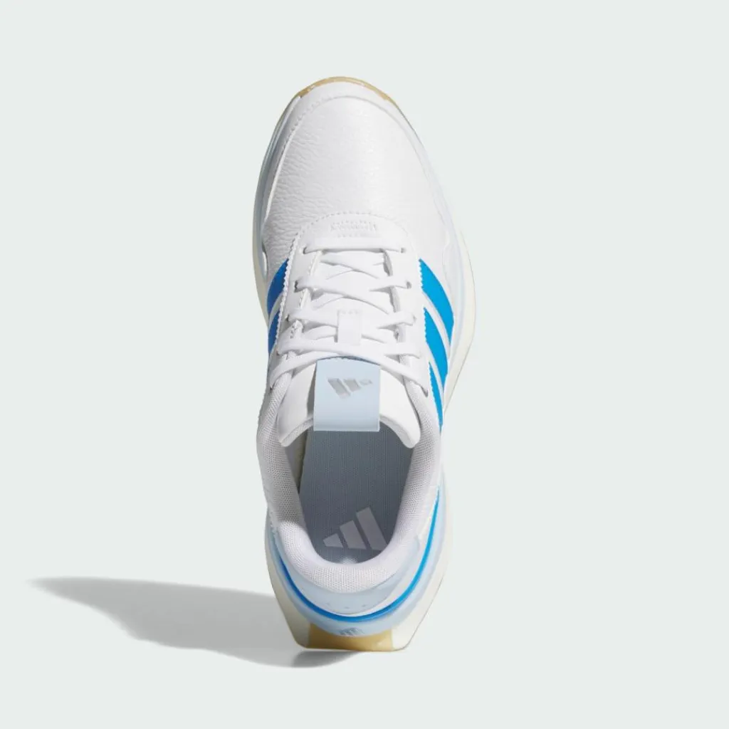 adidas Multifunktionsschuhe<· S2G 26 Leather Spikeless Golfschuh Cloud White / Lucid Ray Blue / Crystal Sky
