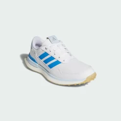 adidas Multifunktionsschuhe<· S2G 26 Leather Spikeless Golfschuh Cloud White / Lucid Ray Blue / Crystal Sky