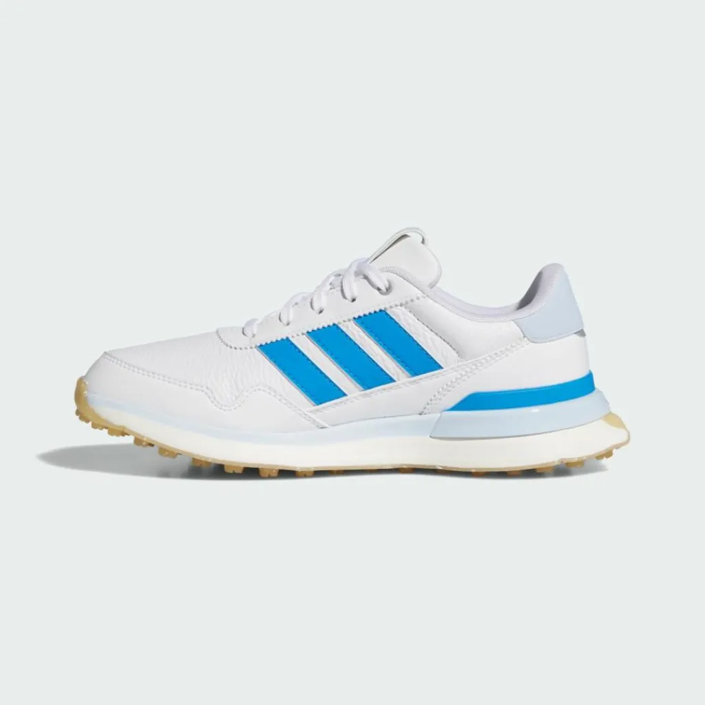 adidas Multifunktionsschuhe<· S2G 26 Leather Spikeless Golfschuh Cloud White / Lucid Ray Blue / Crystal Sky