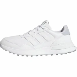 adidas Multifunktionsschuhe<· S2G 26 Leather Spikeless Golfschuh Cloud White / Cloud White / Halo Silver