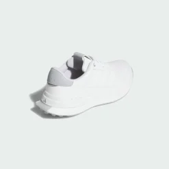 adidas Multifunktionsschuhe<· S2G 26 Leather Spikeless Golfschuh Cloud White / Cloud White / Halo Silver