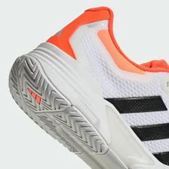 adidas Tennis|Tennis<· Solematch Control 2 Tennisschuh Cloud White / Core Black / Lucid Orange