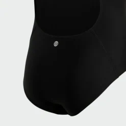 adidas Schwimmen<· Solid Small Logo Badeanzug Black / White