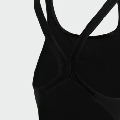 adidas Schwimmen<· Solid Small Logo Badeanzug Black / White